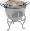 Grillplatte zu Terrassenofen/Balkonofen Volcano/Krakatau