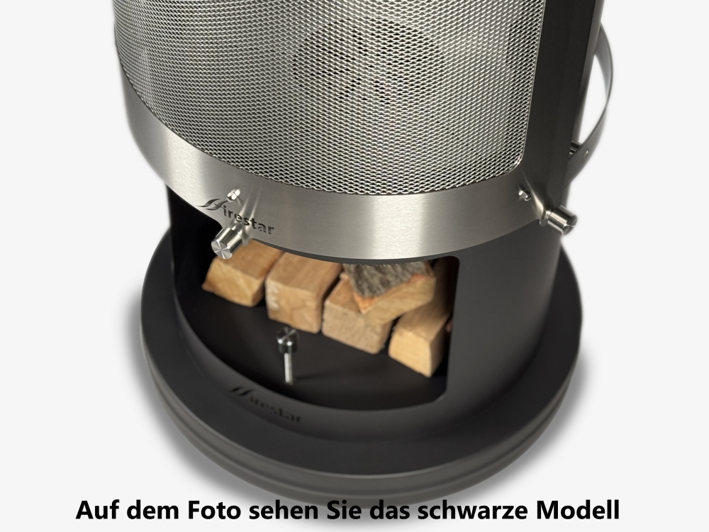 Bild 1 von Firestar Grillkamin DN 550 SWING 3. Generation | inkl. Grillrost und Fettschutzpfanne
