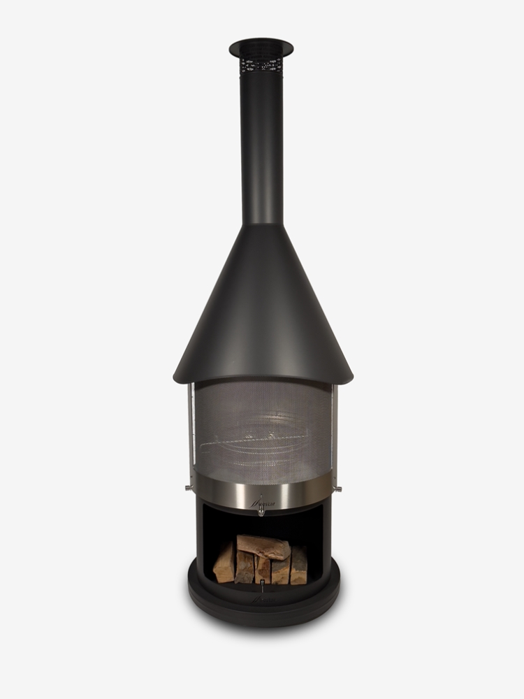 Bild 1 von Grillkamin Firestar DN 800 Swing 3. Generation inkl. Grillrost und Fettschutzpfanne