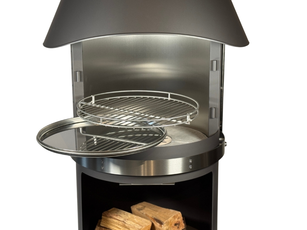 Bild 1 von Grillrost für Gartenkamin Firestar  / (Modell) Grillrost Ø 34cm für DN 550 Swing