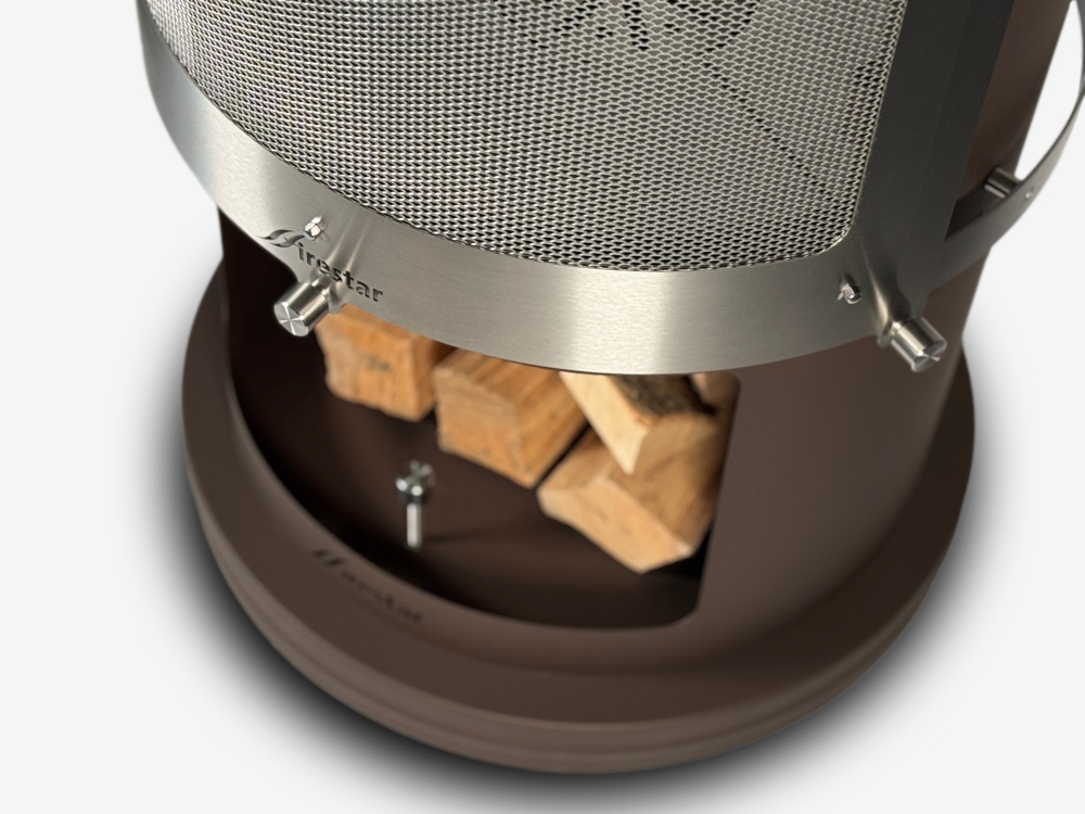 Bild 1 von Grillkamin Firestar DN 800 Swing 3. Generation inkl. Grillrost und Fettschutzpfanne