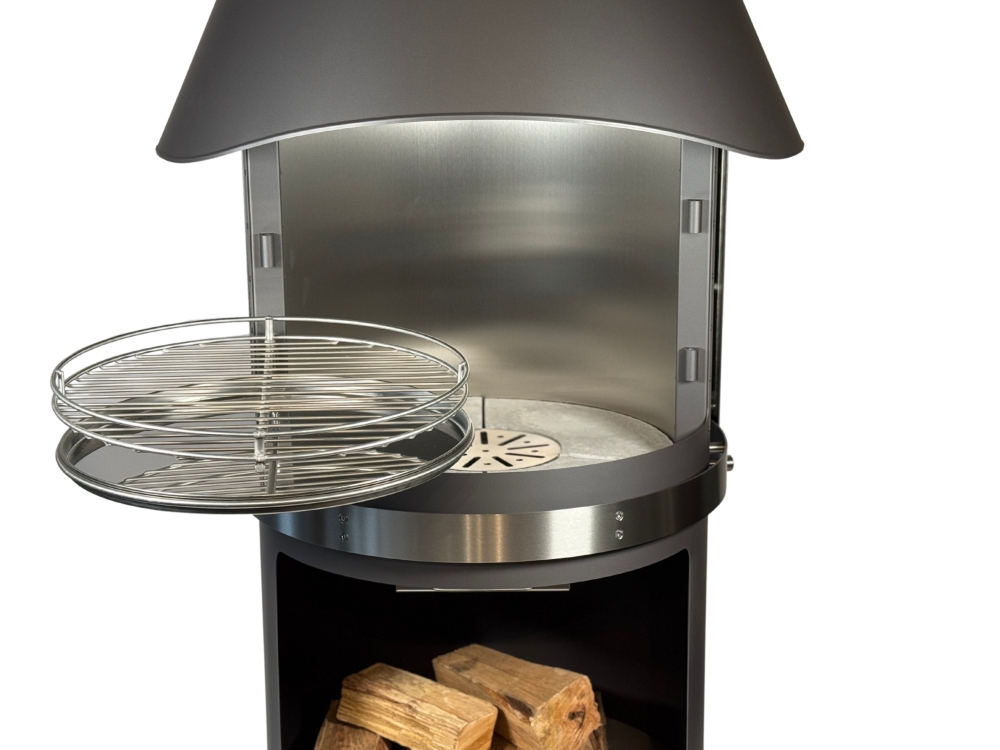 Bild 1 von Grillrost für Gartenkamin Firestar  / (Modell) Grillrost Ø 34cm für DN 550 Swing