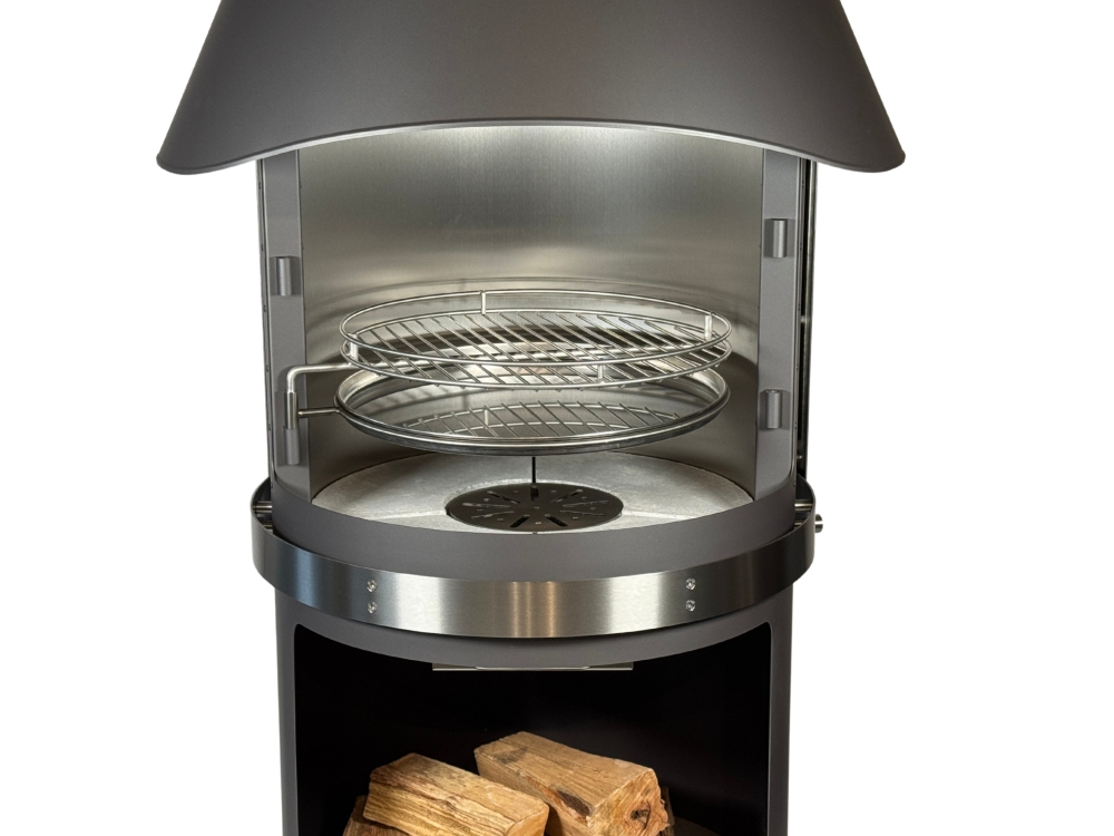 Bild 1 von Grillrost für Gartenkamin Firestar  / (Modell) Grillrost Ø 34cm für DN 550 Swing