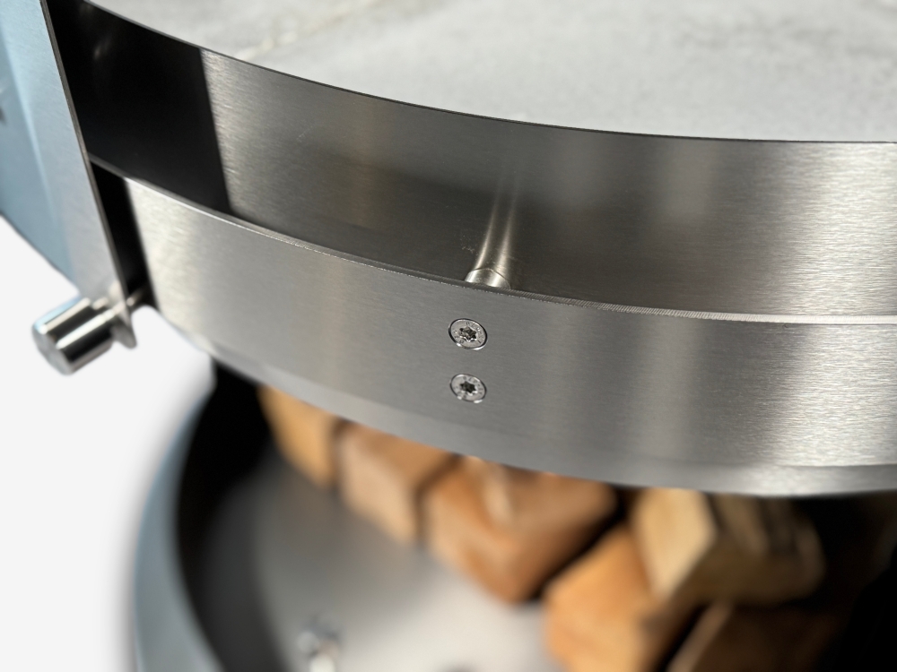 Bild 1 von Grillkamin Firestar DN 800 Swing GLAS 3. Generation inkl. Grillrost und Fettschutzpfanne