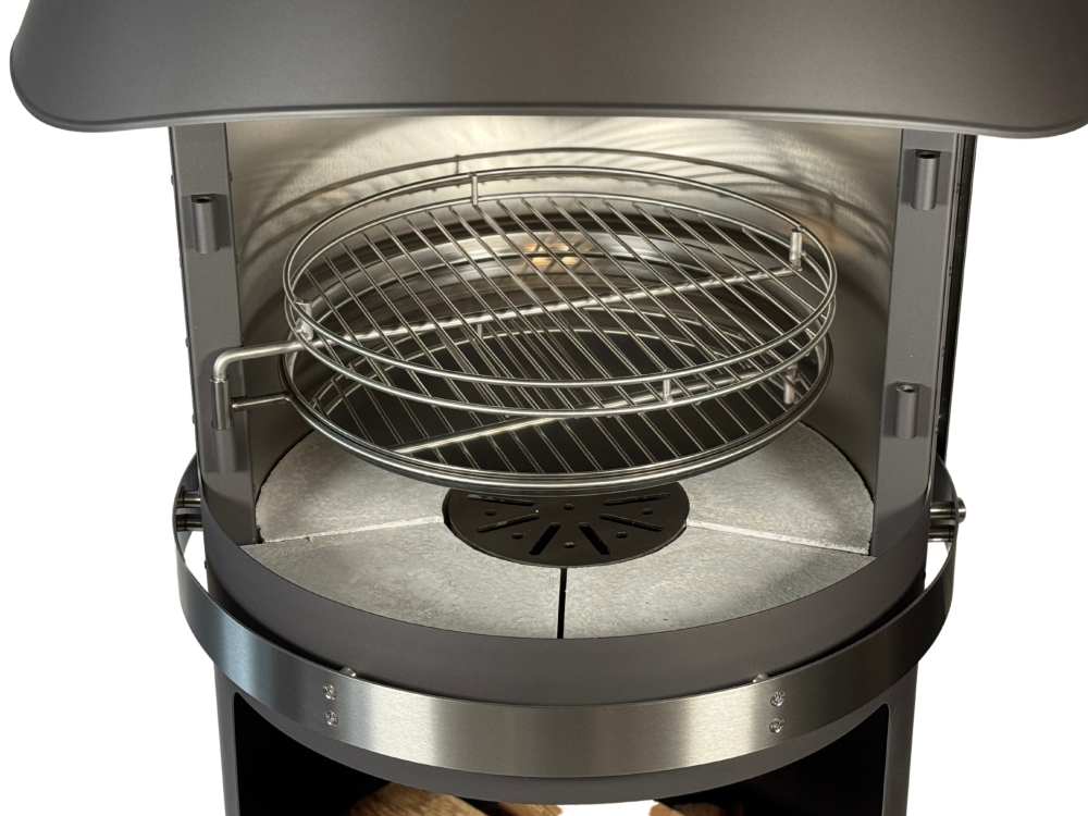 Bild 1 von Grillrost für Gartenkamin Firestar  / (Modell) Grillrost Ø 34cm für DN 550 Swing