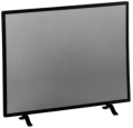 Bild 4 von Kleining Funkenschutzgitter, 3-flügelig, schwarz, BxH 220/450/220 mm/mm/mm x 500 mm