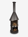 Bild 13 von Grillkamin Firestar DN 800 Swing GLAS 3. Generation inkl. Grillrost und Fettschutzpfanne  / (Farbe) dunkelgrau