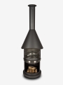 Bild 4 von Firestar Grillkamin DN 700 Swing 3. Generation | inkl.  Grillrost & Fettschutzpfanne  / (Farbe) dunkelgrau