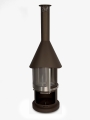 Bild 1 von Firestar Grillkamin DN 550 SWING 3. Generation | inkl. Grillrost und Fettschutzpfanne  / (Farbe) braun-metallic