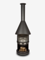 Bild 5 von Firestar Grillkamin DN 700 Swing 3. Generation | inkl.  Grillrost & Fettschutzpfanne  / (Farbe) dunkelgrau
