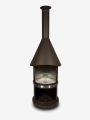 Bild 20 von Grillkamin Firestar DN 800 Swing 3. Generation inkl. Grillrost und Fettschutzpfanne  / (Farbe) braun-metallic