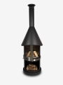 Bild 4 von Grillkamin Firestar DN 800 Swing GLAS 3. Generation inkl. Grillrost und Fettschutzpfanne  / (Farbe) schwarz