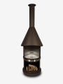 Bild 16 von Grillkamin Firestar DN 800 Swing 3. Generation inkl. Grillrost und Fettschutzpfanne  / (Farbe) braun-metallic