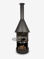 Bild 9 von Grillkamin Firestar DN 800 Swing 3. Generation inkl. Grillrost und Fettschutzpfanne  / (Farbe) dunkelgrau