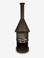 Bild 21 von Grillkamin Firestar DN 800 Swing 3. Generation inkl. Grillrost und Fettschutzpfanne  / (Farbe) braun-metallic