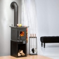 Bild 5 von Globe Fire Pluto Beistellherd 5 kW