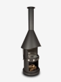Bild 11 von Firestar Grillkamin DN 700 Swing 3. Generation | inkl.  Grillrost & Fettschutzpfanne  / (Farbe) dunkelgrau