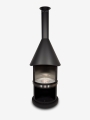 Bild 3 von Grillkamin Firestar DN 800 Swing 3. Generation inkl. Grillrost und Fettschutzpfanne  / (Farbe) schwarz