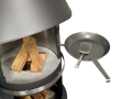 Bild 2 von Schmiedeeiserne Pfanne für Gartenkamin Firestar  / (Modell) Schmiedeeiserne Pfanne Ø 32 cm passend zu Firestar  DN 550 Swing