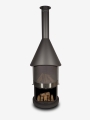 Bild 13 von Grillkamin Firestar DN 800 Swing 3. Generation inkl. Grillrost und Fettschutzpfanne  / (Farbe) dunkelgrau