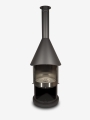 Bild 15 von Grillkamin Firestar DN 800 Swing GLAS 3. Generation inkl. Grillrost und Fettschutzpfanne  / (Farbe) dunkelgrau