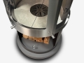 Bild 19 von Firestar Grillkamin/Gartenkamin DN 700 Swing Glas 3. Generation | inkl.  Grillrost &Fettschutzpfanne  / (Farbe) dunkelgrau
