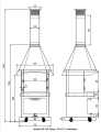 Bild 16 von Firestar Grillkamin/Gartenkamin DN 700 Swing Glas 3. Generation | inkl.  Grillrost &Fettschutzpfanne  / (Farbe) dunkelgrau