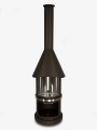 Bild 3 von Grillkamin Firestar DN 650 3. Generation  / (Farbe) braun-metallic