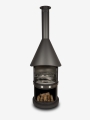Bild 8 von Grillkamin Firestar DN 800 Swing 3. Generation inkl. Grillrost und Fettschutzpfanne  / (Farbe) dunkelgrau