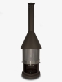 Bild 1 von Grillkamin Firestar DN 650 3. Generation  / (Farbe) braun-metallic
