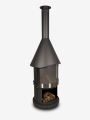 Bild 4 von Grillkamin Firestar DN 800 Swing 3. Generation inkl. Grillrost und Fettschutzpfanne  / (Farbe) dunkelgrau