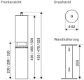 Bild 4 von La Vela Midi Ebios Fire Bio-Ethanol  / (Größe) Wandhalterung