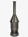 Bild 1 von Grillkamin Firestar DN 650 3. Generation  / (Farbe) Edelstahl gebürstet