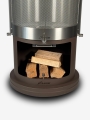 Bild 26 von Grillkamin Firestar DN 800 Swing 3. Generation inkl. Grillrost und Fettschutzpfanne  / (Farbe) braun-metallic