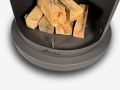 Bild 18 von Firestar Grillkamin/Gartenkamin DN 700 Swing Glas 3. Generation | inkl.  Grillrost &Fettschutzpfanne  / (Farbe) dunkelgrau
