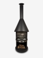 Bild 7 von Grillkamin Firestar DN 800 Swing 3. Generation inkl. Grillrost und Fettschutzpfanne  / (Farbe) schwarz