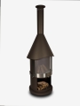Bild 5 von Grillkamin Firestar DN 800 Swing 3. Generation inkl. Grillrost und Fettschutzpfanne  / (Farbe) braun-metallic