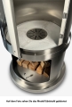 Bild 23 von Grillkamin Firestar DN 800 Swing GLAS 3. Generation inkl. Grillrost und Fettschutzpfanne  / (Farbe) dunkelgrau