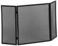 Bild 1 von Kleining Funkenschutzgitter, 3-flügelig, schwarz, BxH 220/450/220 mm/mm/mm x 500 mm