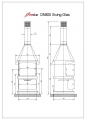 Bild 11 von DN 800 Swing Glas Grillkamin Firestar Classic