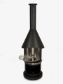 Bild 4 von Firestar Grillkamin DN 550 SWING 3. Generation | inkl. Grillrost und Fettschutzpfanne  / (Farbe) schwarz