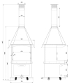 Bild 10 von Grillkamin Firestar DN 800 Swing 3. Generation inkl. Grillrost und Fettschutzpfanne