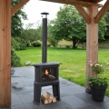 Terrassenofen Outdoor Ofen/Grill Vulture